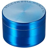 Los mejores  - LIHAO 2&quot- Grinder 4 Piezas Grinder Metálico con Rascador Polen para Hierbas y Especias (5cm- Azul)